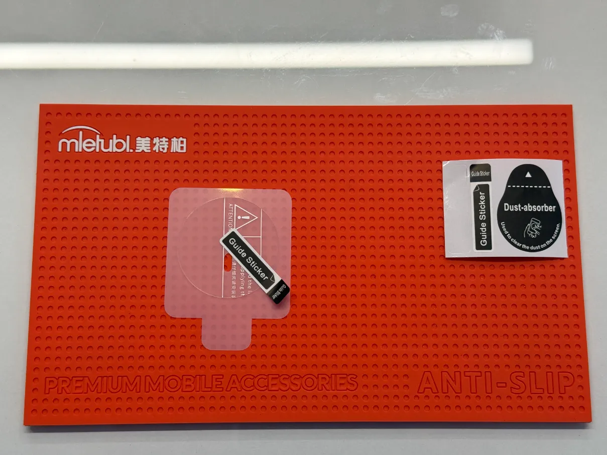 Applying the camera protective film