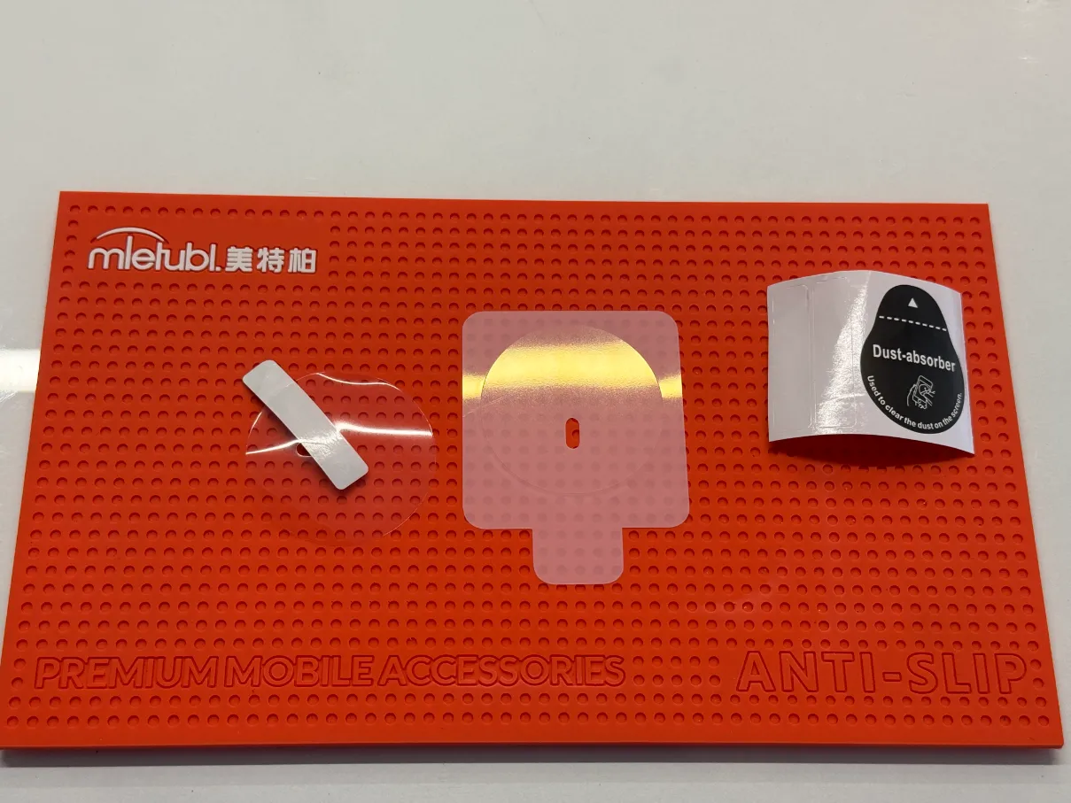 Finished camera protective film
